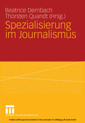 Spezialisierung im Journalismus