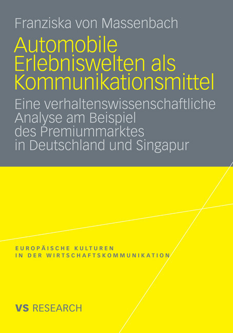 Automobile Erlebniswelten als Kommunikationsmittel main product photo