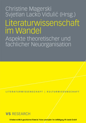 Literaturwissenschaft im Wandel