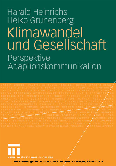 Klimawandel und Gesellschaft main product photo