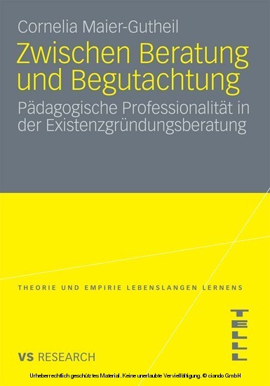 Zwischen Beratung und Begutachtung main product photo