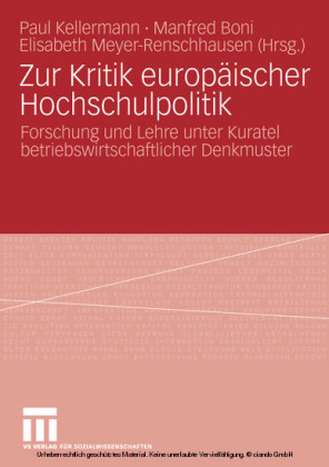 Zur Kritik europäischer Hochschulpolitik