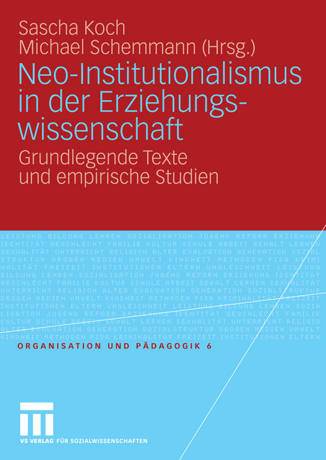 Neo-Institutionalismus in der Erziehungswissenschaft main product photo