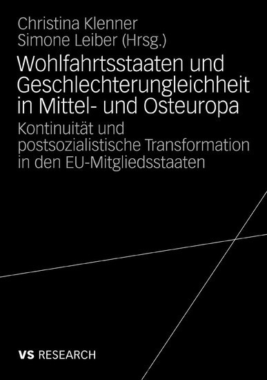 Wohlfahrtsstaaten und Geschlechterungleichheit in Mittel- und Osteuropa main product photo