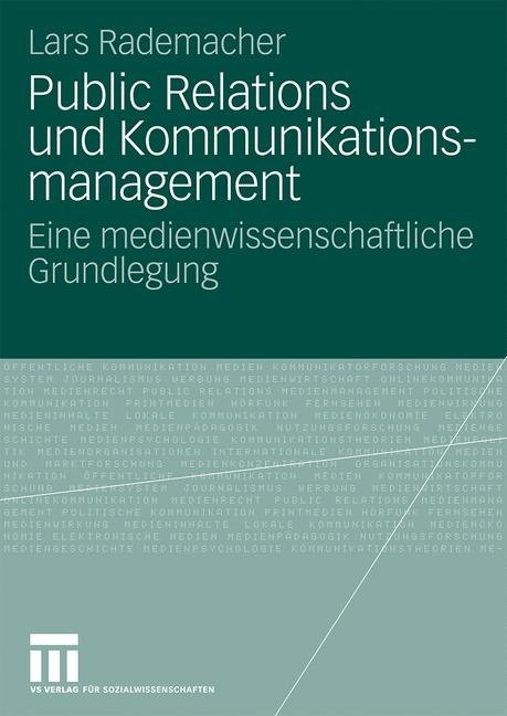 Public Relations und Kommunikationsmanagement main product photo