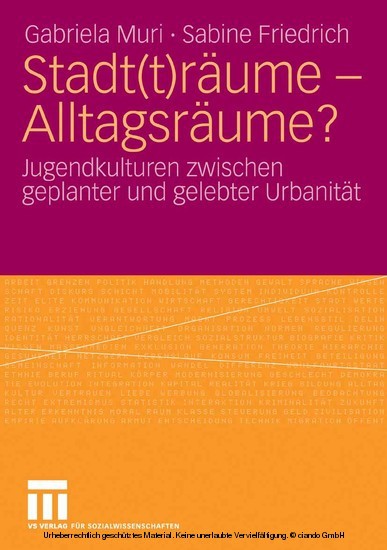 Stadt(t)räume - Alltagsräume? main product photo