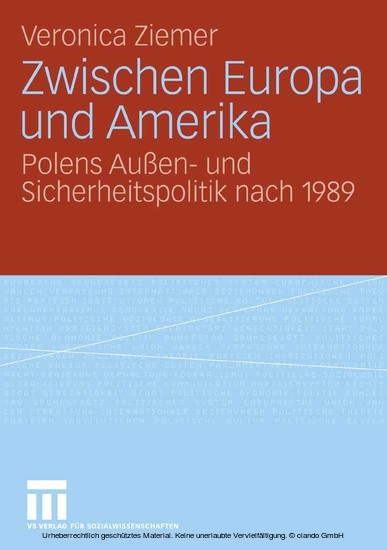 Zwischen Europa und Amerika main product photo