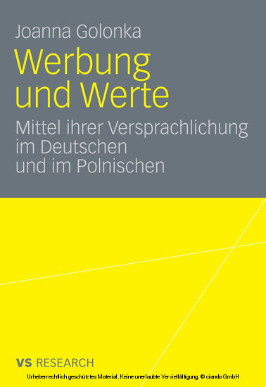 Werbung und Werte main product photo