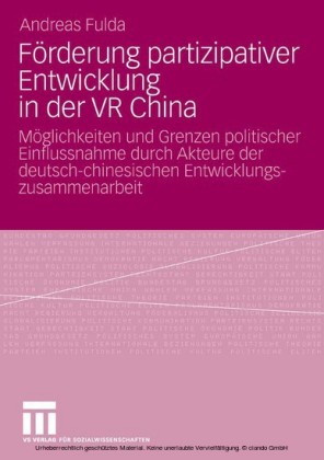 Förderung partizipativer Entwicklung in der VR China