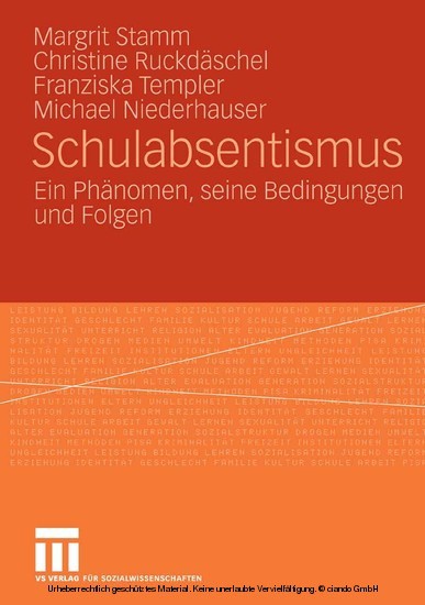 Schulabsentismus main product photo