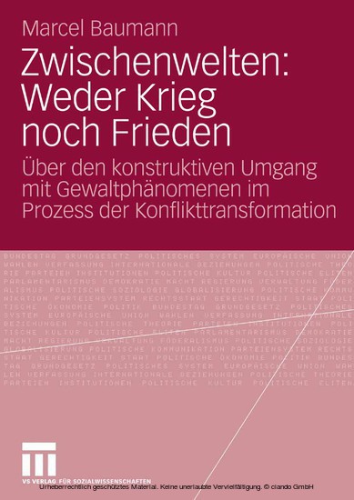 Zwischenwelten: Weder Krieg noch Frieden main product photo