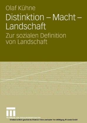 Distinktion - Macht - Landschaft