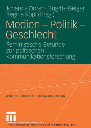 Medien - Politik - Geschlecht