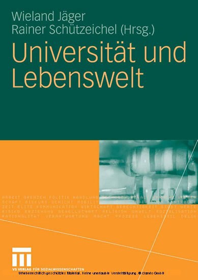 Universität und Lebenswelt main product photo