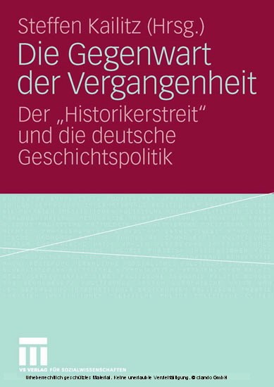Die Gegenwart der Vergangenheit main product photo