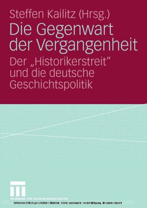 Die Gegenwart der Vergangenheit