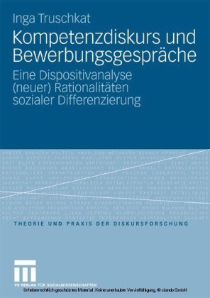 Kompetenzdiskurs und Bewerbungsgespräche