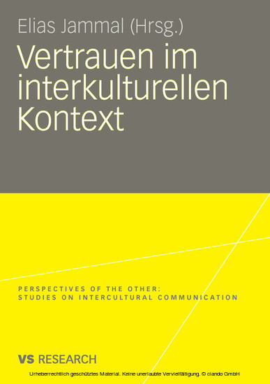Vertrauen im interkulturellen Kontext main product photo