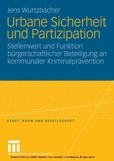 Urbane Sicherheit und Partizipation main product photo