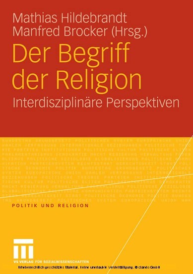 Der Begriff der Religion main product photo