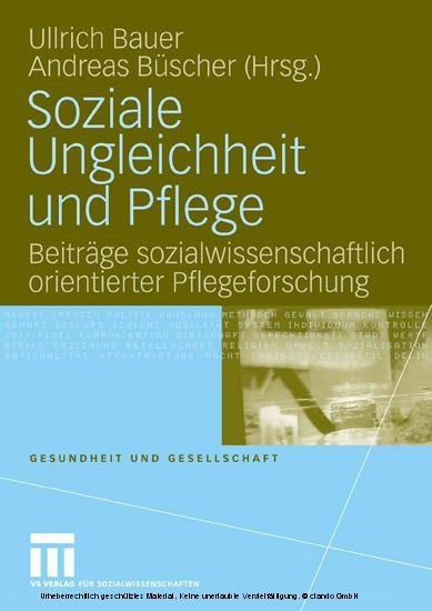 Soziale Ungleichheit und Pflege main product photo