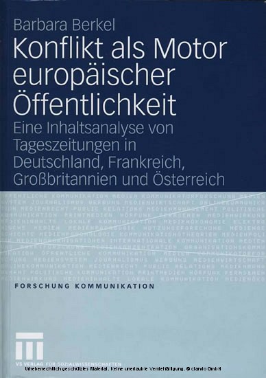 Konflikt als Motor europäischer Öffentlichkeit main product photo