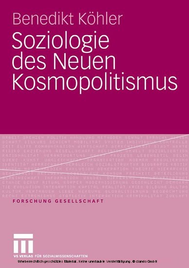 Soziologie des Neuen Kosmopolitismus main product photo