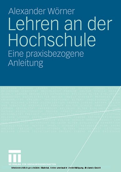 Lehren an der Hochschule main product photo