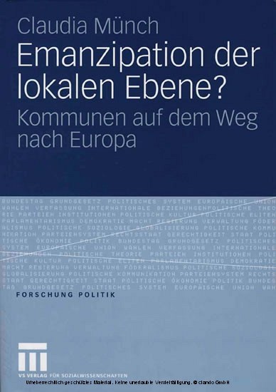 Emanzipation der lokalen Ebene? main product photo