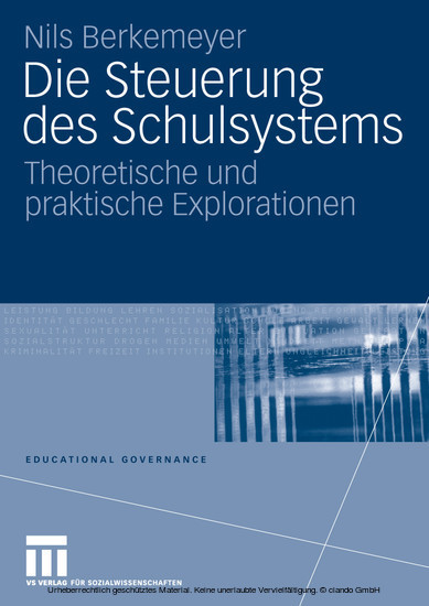 Die Steuerung des Schulsystems main product photo
