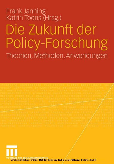Die Zukunft der Policy-Forschung main product photo