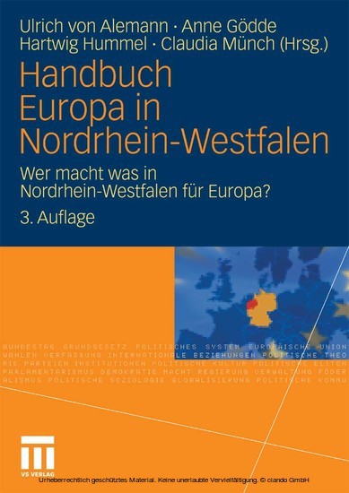 Handbuch Europa in Nordrhein-Westfalen main product photo