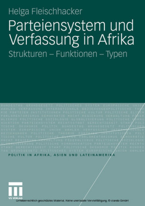 Parteiensystem und Verfassung in Afrika