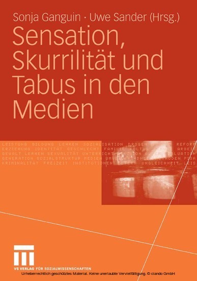 Sensation, Skurrilität und Tabus in den Medien main product photo