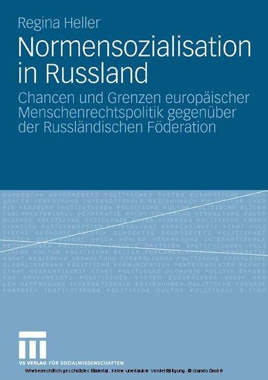 Normensozialisation in Russland main product photo
