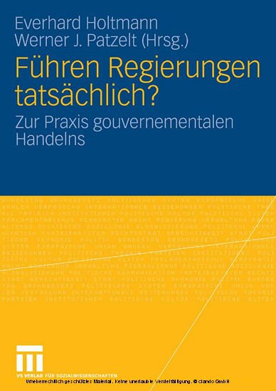 Führen Regierungen tatsächlich? main product photo