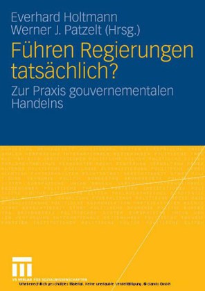 Führen Regierungen tatsächlich?