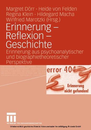 Erinnerung - Reflexion - Geschichte