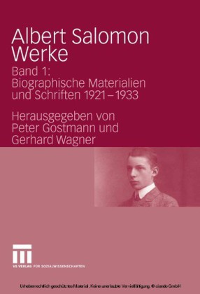 Albert Salomon Werke