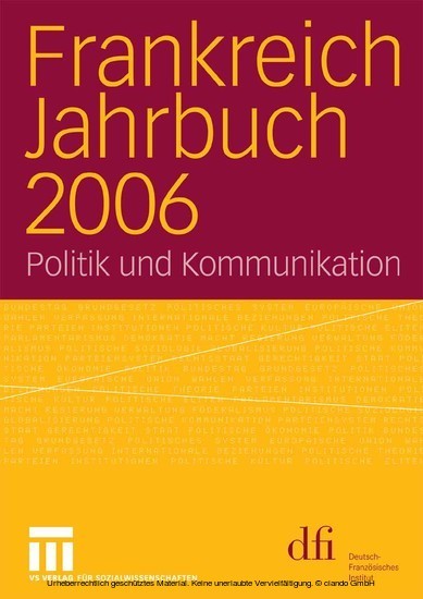 Frankreich Jahrbuch 2006 main product photo