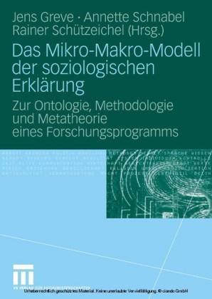 Das Mikro-Makro-Modell der soziologischen Erklärung