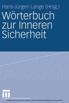 Wörterbuch zur Inneren Sicherheit