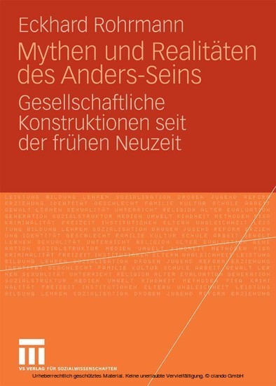 Mythen und Realitäten des Anders-Seins main product photo