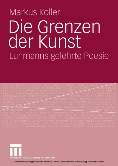 Die Grenzen der Kunst main product photo