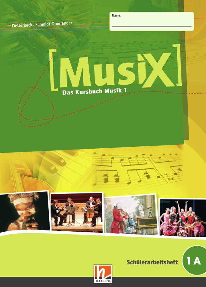 MusiX 1 (Ausgabe ab 2011) Schülerarbeitsheft 1A main product photo
