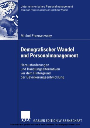 Demografischer Wandel und Personalmanagement