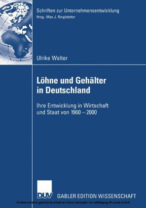 Löhne und Gehälter in Deutschland