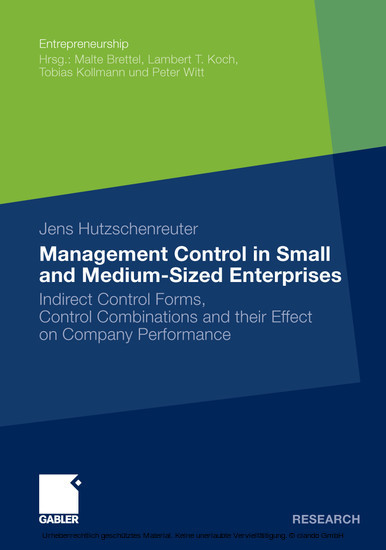 Management Control in Small and Medium-Sized Enterprises main product photo