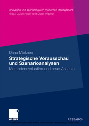 Strategische Vorausschau und Szenarioanalysen