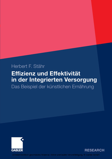 Effizienz und Effektivität in der Integrierten Versorgung main product photo